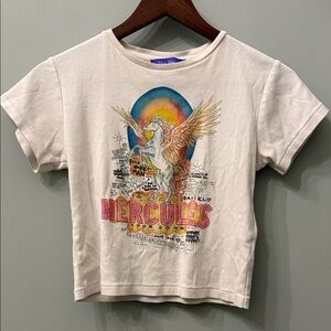Realisation par baby tee Elton John hercules tshirt